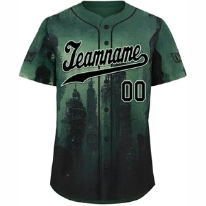Maillot de baseball entièrement sublimé, vêtements de sport respirants pour hommes, femmes et équipes de jeunes - Product Image 6