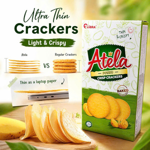 Real Potato Taste Potato Crackers Crispy Salty & <b>Sweet</b> Healthy Snack 150g ODM| Sampling Services - Product Image 1