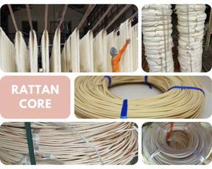 Material de ratán vietnamita liso para componentes de muebles de alta gama para hoteles, proyectos de decoración de hostelería que utilizan mimbre sostenible - Product Image 2