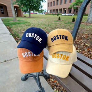 Gorra de Béisbol Retro Vintage Ajustable para Bebé, de Alta Calidad, con Logotipo de Letras, Lona Teñida Lavada, Estilo Deportivo Común, Venta al por Mayor - Product Image 3