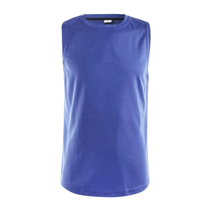 เสื้อกล้ามผู้ชายแบบสบายๆ ระบายอากาศได้ดี รุ่นใหม่ OEM ผ้าฝ้าย 100% คอวี ปรับแต่งได้ตามต้องการ แห้งเร็ว เป็นมิตรกับสิ่งแวดล้อม คุณภาพสูง - Product Image 1