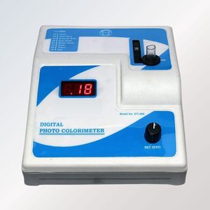 Colorimètre numérique de laboratoire de table avec sélection de filtres multiples et bouton de zéro pour les tests d'eau et le contrôle qualité - Product Image 1