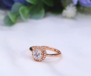 Glamorous High Quality Gold Plated CZ Stylish <b>Adjustable</b> <b>Ring</b> For Function And Wedding Wear Collection For Women and Girls - Product Image 2