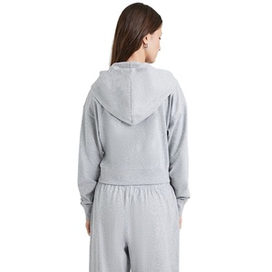 Nueva Llegada: Sudadera con Capucha para Mujer, Estilo Urbano, Gruesa, con Bolsillos Laterales Delanteros Personalizados, Corte Regular, 100% Algodón, Venta al Por Mayor - Product Image 6