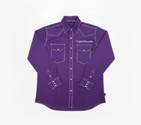 Camisa de Trabajo Industrial de Algodón Transpirable Resistente al Fuego Personalizada con Mangas Largas y Logotipo Bordado - Servicio OEM
