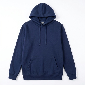 Wholesale Unisex Winter Blank Hoodie Solid Color Lined Pullover <b>Sweatshirt</b> Custom Printing <b>Embroidery</b> Heavyweight Casual - Product Image 3