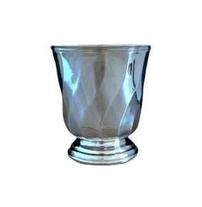 Cubo de Hielo Moderno de Acero Inoxidable con Diseño Ondulado Plateado para Enfriador de Vino, Enfriador de Cerveza Metálico con Acabado Espejo, Utensilios de Bar - Product Image 2