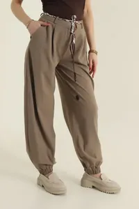 Pantalon de jogging personnalisé 2026 avec logo, unisexe, en coton bouclette, coupe ample, pour femme, pantalon de survêtement, jogger - Product Image 4