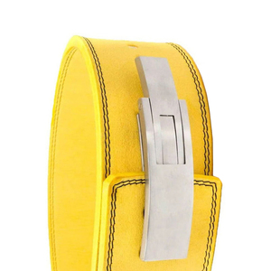 Cinturón de Cuero Vacuno Impermeable y Transpirable con Palanca de Ajuste, Resistente, para Entrenamiento de Fuerza y Seguridad, con Logotipo Personalizado - Product Image 6