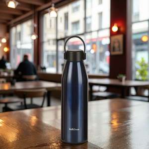 Bouteille isotherme de voyage en acier inoxydable à double paroi de 750 ml, personnalisable, vente en gros directe usine - Product Image 2