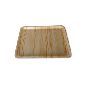 Bandeja Desechable de Espuma PSP con Diseño de Madera para Carne, con Tapa, para Envasado de Alimentos en Supermercados - Product Image 4