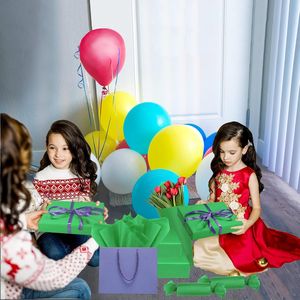 100 Fogli di Carta Velina Verde 14 X 20 Pollici in Confezione Grande per Matrimoni, Compleanni, Progetti Fai-da-Te, Natale - per Confezionamento - Product Image 3