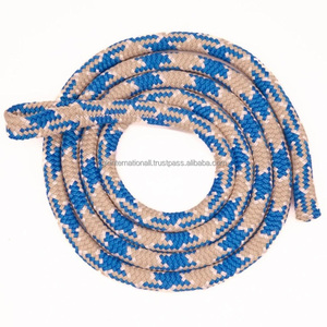 Corde de trelage pour cheval en nylon bicolore, tressée à la main, de haute qualité et sur mesure, ainsi que des accessoires pour courses hippiques - Product Image 1