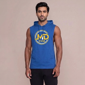 Débardeur de sport personnalisé pour homme, sans manches, pour la gym, le fitness et l'entraînement, avec logo personnalisé, respirant, vêtement de sport - Product Image 5