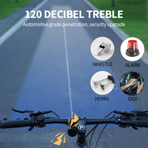 Campanello Antifurto per Bicicletta con Telecomando, Allarme Elettrico IP66 Impermeabile 120dB, Campanello da Manubrio per Ciclismo - Product Image 4