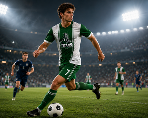 Últimos Diseños de Camisetas de Fútbol Sublimadas Personalizadas, Conjuntos de Uniformes de Fútbol Transpirables, Camisetas de Fútbol de Secado Rápido, Kits de Fútbol - Product Image 5