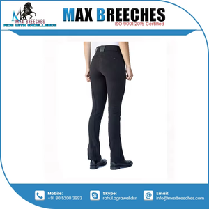 Womens Premium Formal Equestrian Jodhpurs | Slim Fit Stretch Horse Riding <b>Pants</b> Breathable Satin Fabric Durable Elegant Wear - Product Image 3