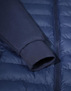 Collection Hiver Hommes : Blousons matelassés à capuche bleu marine, chauds, légers, respirants, sur mesure, mode hiver moderne - Product Image 5