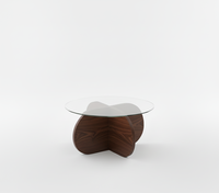 Table basse moderne écologique pliable et gonflable pour salon, vente en gros, meubles artisanaux en bois de chêne massif de qualité supérieure