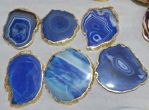 New Trend Marble& Agate Tea Cup Mats Pads At Wholesale Price For Use Home Hotel Restaurant Drink Coaster For Sale - Product Image 6