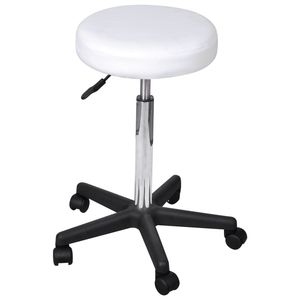 Silla de Oficina Blanca, Cómoda Silla para Computadora - Product Image 1