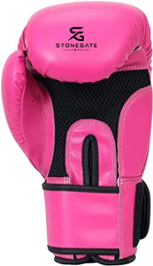 Gants de boxe en cuir véritable de qualité supérieure, logo personnalisé, couleur au choix, pour entraînement et combat, sangle réglable 2026 - Product Image 6
