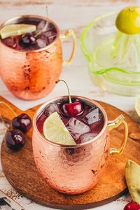 Copper beverage <b>mug</b> set jasmine hideaway cups reusable premium cocktail serving durable collection <b>mugs</b> - Product Image 4