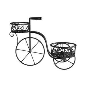 Accesorio para Jardín y Hogar, Soporte para Plantas de Hierro de 3 Niveles, Duradero, Ecológico, Estilo Vintage/Moderno, Soporte para Macetas, Decoración de Jardín Interior y Exterior - Product Image 1