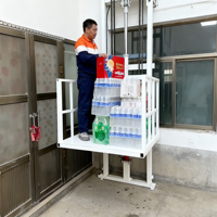 Langlebiger 2-7 Stockwerke Wohnaufzug für Personen bis 200kg Kleiner Heimaufzug für Villa Wohngebäude Mini-Personenaufzug Rollstuhl-Lift