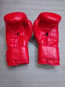 Crochets et boucles personnalisés pour gants de boxe en cuir de vachette de qualité supérieure avec élasticité pour l'entraînement au Sanda - Product Image 3