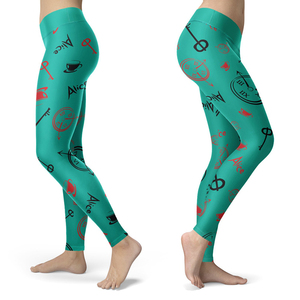 Leggings personnalisés de haute qualité 100% fibre de bambou, taille mi-haute, coupe ajustée, grande taille, séchage rapide, mi-mollet, style vintage, pour femme, pour l'entraînement - Product Image 4