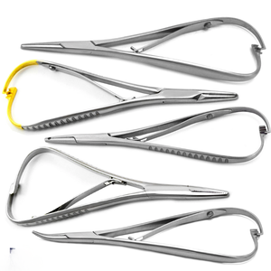 MEDSPO Orthodontic Mathieu Needle <b>Holder</b> Ligature Pliers Dental Surgical Instrument Stainless Steel CE Certified - Product Image 1