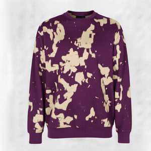 Sudadera de Cuello Redondo para Hombre, 100% Algodón, Bordada y Tejida, con Logotipo Personalizado de Fábrica, para Otoño - Product Image 2