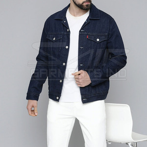 <b>Light</b> Weight Regular Fit Jeans Winter <b>Jacket</b> Comfortable <b>Men</b> Jeans <b>Jacket</b> Street Wear <b>Men</b> Jeans <b>Jacket</b> - Product Image 3