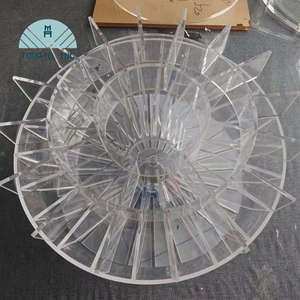 TOMATO Usinage CNC de flanges en PMMA, acrylique et acier inoxydable, usinage de filetages sur mesure pour pièces de tubes en acrylique - Product Image 4