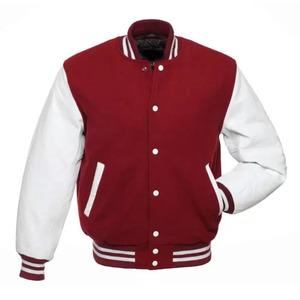 Customized Football Jacket <b>Men</b> Varsity jackets with customized Patches Custom Lettermen Patches - Product Image 5