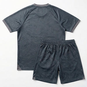 Conjunto de Uniforme de Entrenamiento de Fútbol Personalizado, Jersey Deportivo Transpirable, Pantalones Cortos, Equipación de Fútbol para Equipos, Entrenamiento en Gimnasio, MALUZA INDUSTRIES - Product Image 4