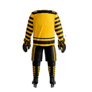 Conjuntos de Camisetas de Hockey sobre Hielo Transpirables de Alta Calidad Hechas a Medida, Venta Caliente OEM - Product Image 3