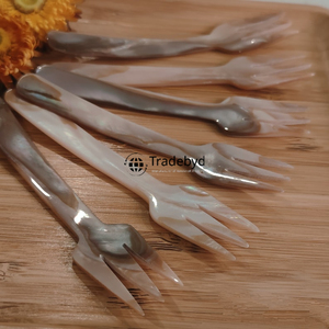 Cuchara Decorativa Premium con Incrustaciones de MOP, Cuchara para Servir en la Cocina, Tradebyd - Product Image 1