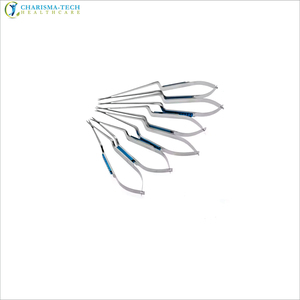 Ciseaux microchirurgicaux de qualité supérieure Infinex Maestro Yasargil en acier inoxydable, réutilisables, autoclavables, à baïonnette, kit chirurgical - Product Image 3
