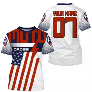 Maillots de motocross personnalisés de haute qualité pour adultes, grandes tailles, équipement de course respirant pour ATV, moto tout-terrain, course automobile - Product Image 4