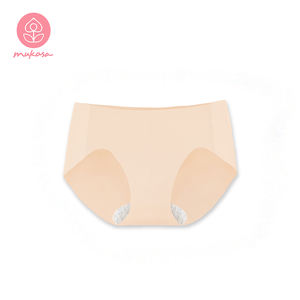 Shorts de Cintura Media para Mujer, Sin Costuras, Diseño Sólido, Transpirables, Elásticos en Cuatro Direcciones, de Secado Rápido, Mezcla de Nailon y Spandex, Marca Mukasa - Product Image 2