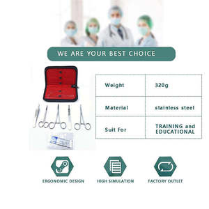 Kit d'entraînement à la suture avec grand coussin en silicone pour étudiants en médecine, personnalisable avec certification pour la chirurgie plastique - Product Image 3