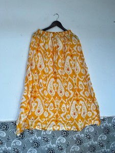 100% cotton Party Wear <b>Skirt</b> Gift For Her Jaipuri Hand block Printed Long <b>Skirt</b> - Product Image 1