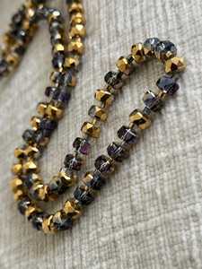 Cuentas facetadas de cristal, color AB, cuentas arcoíris, cuentas redondas de cristal, cuentas sueltas para la fabricación de joyas y pulseras DIY por UO - Product Image 4