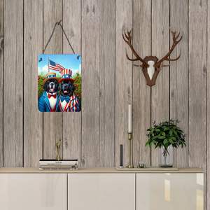 All American Newfoundland Aluminum Metal <b>Sign</b> 12x16 Multicolor New Wall Door Hanging Prints for <b>Kitchen</b> Home Decor Front Door - Product Image 3
