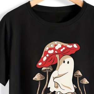 Camiseta de Verano para Mujer, Última Moda, con Logotipo Personalizado Bordado, 100% Algodón, Impresión de Alta Calidad, Decoración con Botones, Precio Bajo - Product Image 2