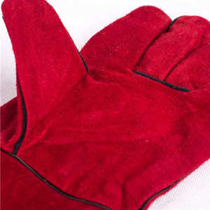 Gants de soudage en cuir de vachette pour la protection des mains, doublure en Kevlar, pouce entier, résistants à la chaleur, pour la construction, gants de soudeur - Product Image 6