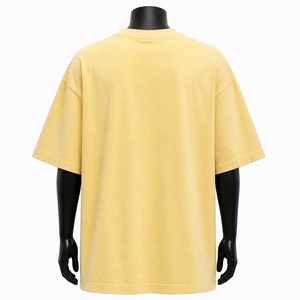 เสื้อยืดโอเวอร์ไซส์ สตรีทแวร์ แฟชั่นคนเมือง ทรงหลวม ไหล่ตก พิมพ์ลายกราฟิกมินิมอล ผ้าฝ้าย 100% ระบายอากาศได้ดี แขนสั้น - Product Image 3