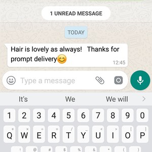 Extensiones de Cabello Humano Remy Virgen 100% Natural de la India, con Cutícula Alineada, Doble Trama a Máquina, Paquete de 100g para Mujer - Product Image 6